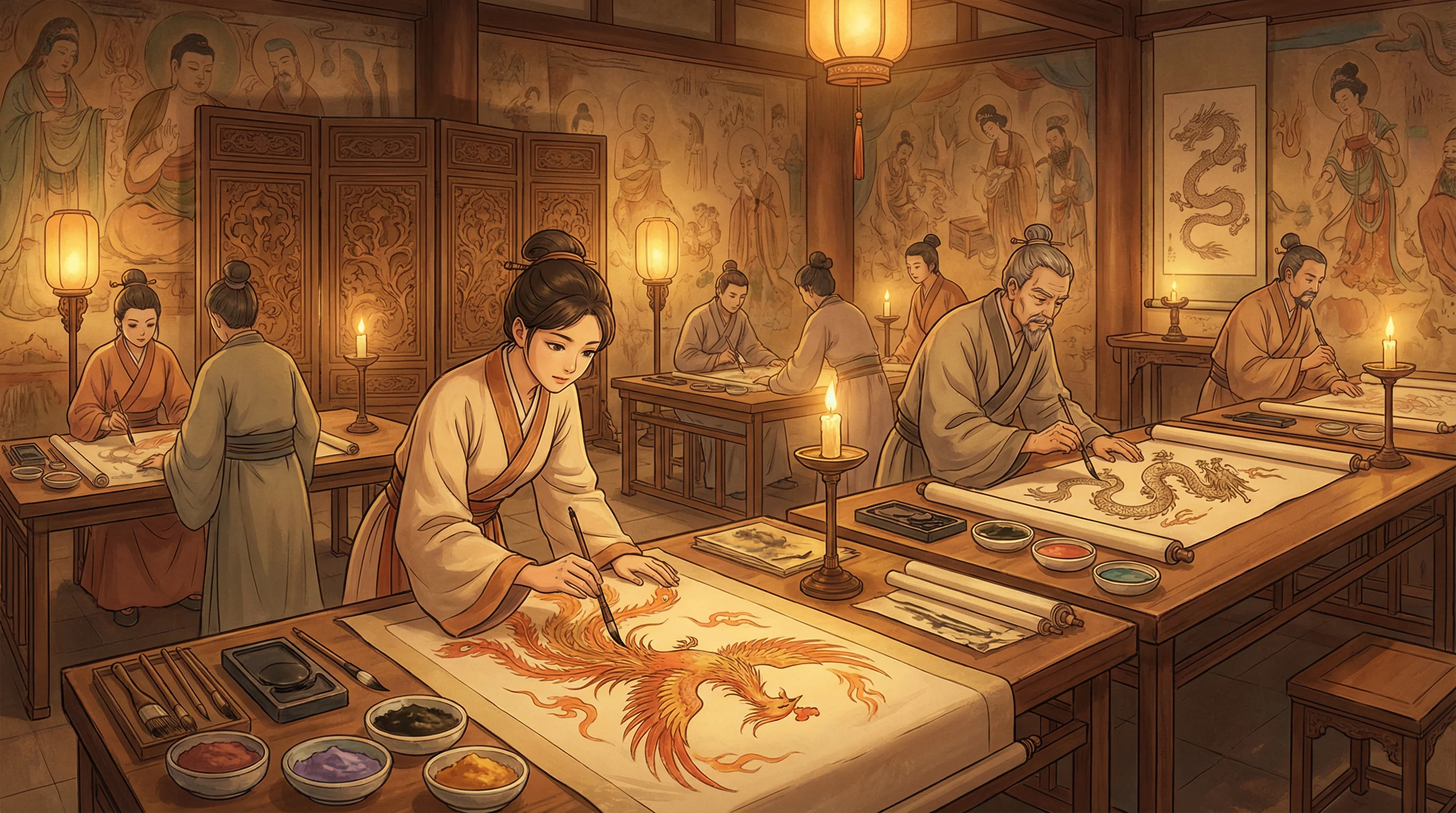 画师入驻 - 家庭乱伦 国风动漫画师